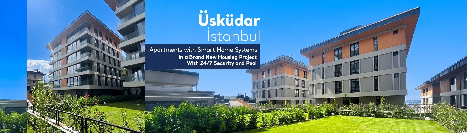 Apartments for Sale in üsküdar İstanbul with Underfloor Heating