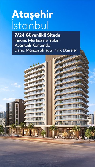 Ataşehir'de Özel Havuzlu Deniz Manzaralı Satılık Daireler