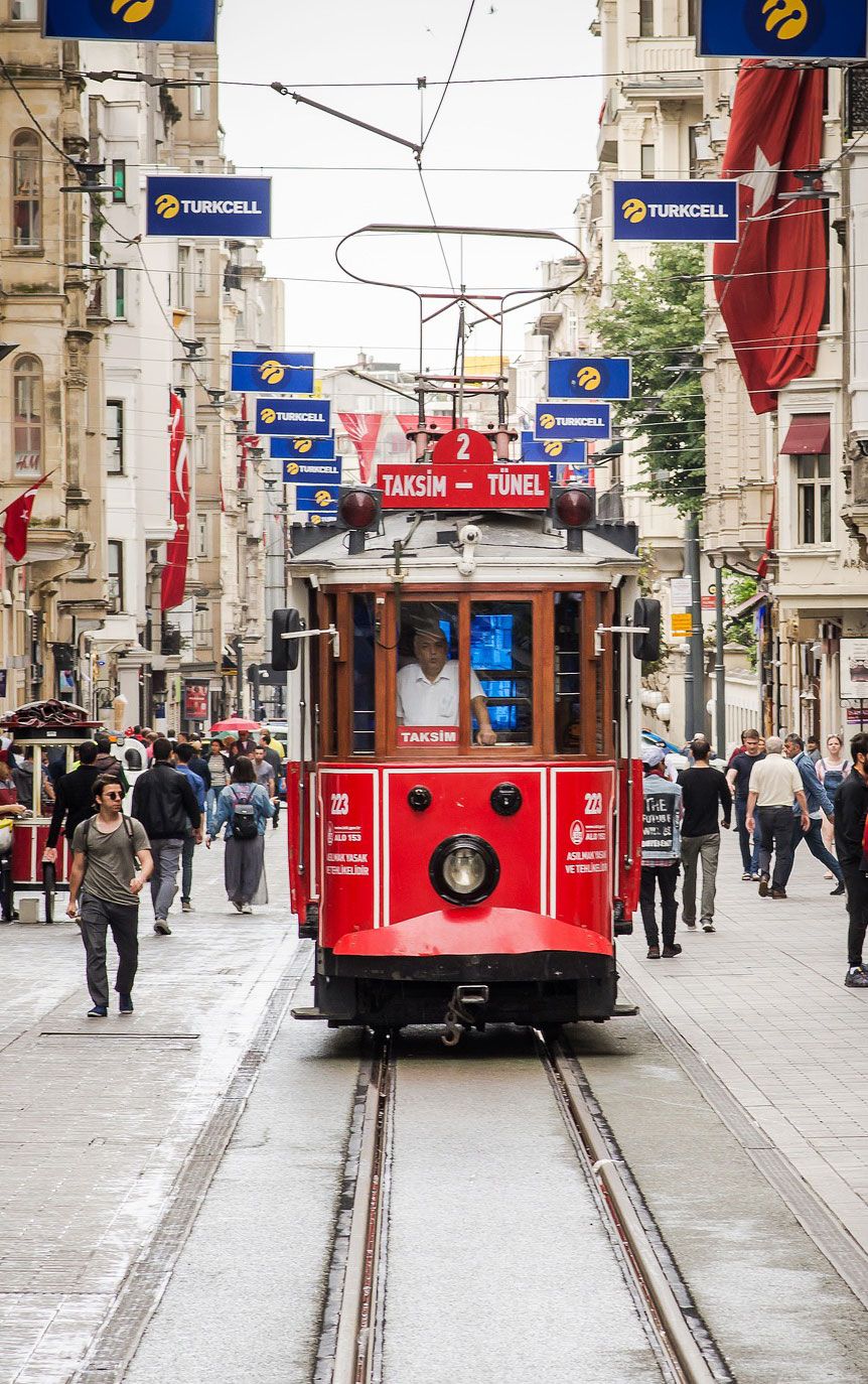 Taksim Istiklal Avenue